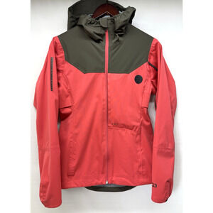 ION Brand Elements Trail Biking Jacket Hooded Wind /Rain Resistant Womens 38 /M